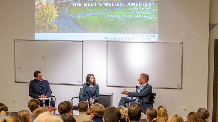 Wie geht’s weiter, Amerika? - Wahlanalyse im Studium generale Wie geht’s weiter, Amerika? - Wahlanalyse im Studium generale