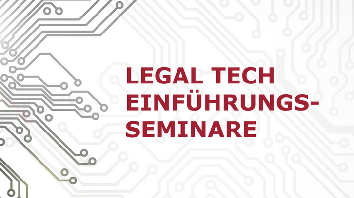 Die Roadshow zur Legal Tech-Strategie ist zurück