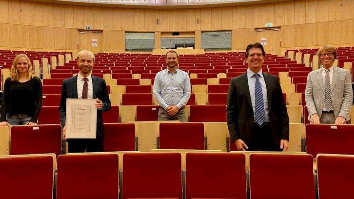 Dissertationspreis 2020 an Dr. Matthias Münder