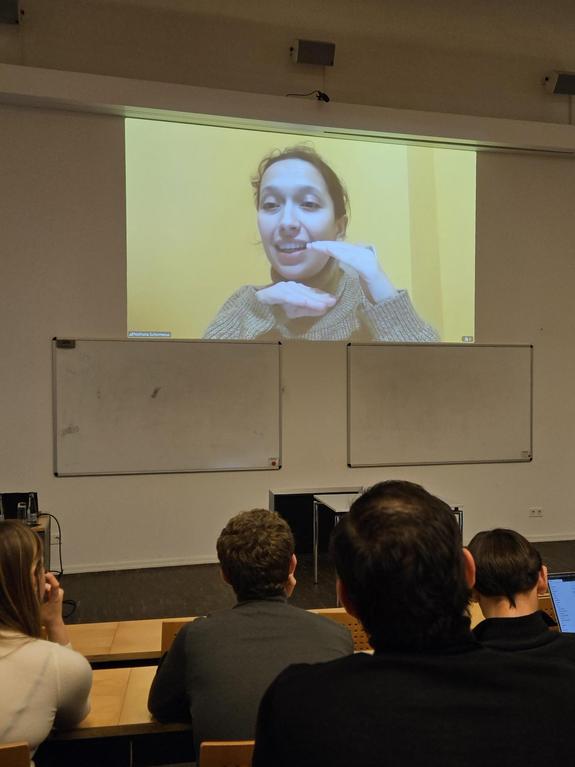 Nathalie Schomerus offering valuable insights