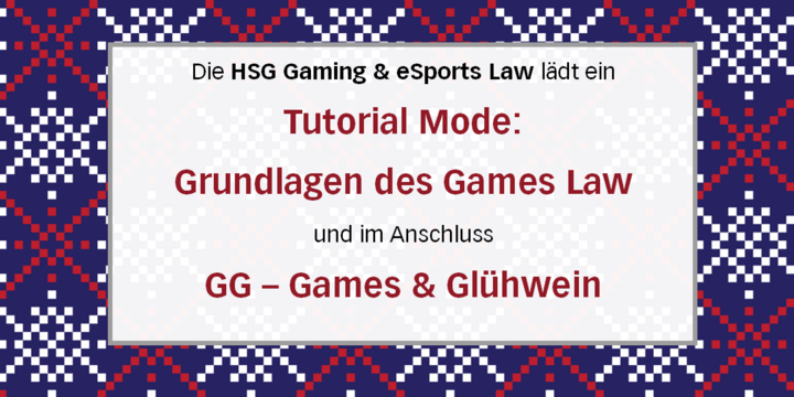 Tutorial Mode: Grundlagen des Games Law