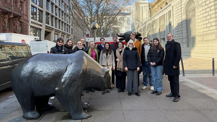 Exkursion des Schwerpunkts Gesellschafts- & Kapitalmarktrecht nach Frankfurt am Main