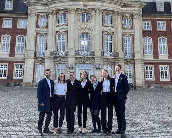 Das Jessup Team der Bucerius Law School 2024