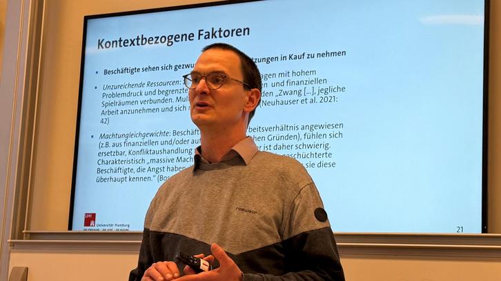 Arbeitsrechtlicher Gastvortrag von Dr. Nikolai Huke