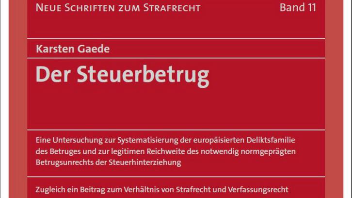 Erste strafrechtliche Habilitation der Bucerius Law School erschienen Erste strafrechtliche Habilitation der Bucerius Law School erschienen
