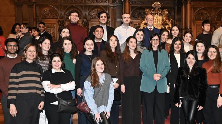 Rathausempfang für internationale Studierende